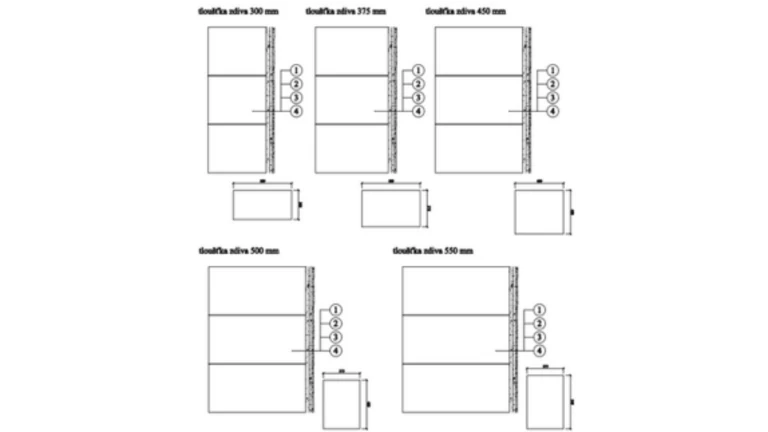 Weber - omítkový systém s pastovitou omítkou - tepelně izolační porobetonové zdivo s obj. hmotností <= 350kg/m3