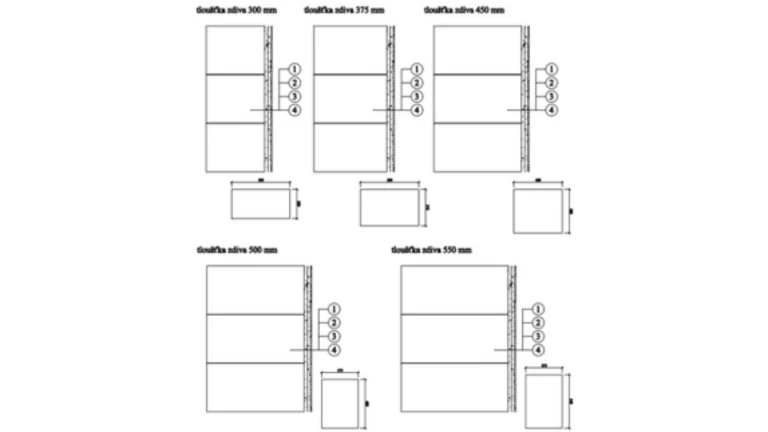 Weber - omítkový systém s fasádním nátěrem - tepelně izolační porobetonové zdivo s obj. hmotností <= 350kg/m3