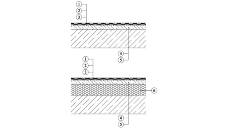 Polyuretanový hydroizolační systém - balkony, terasy povrch s normálním zatížením (pro komerční výstavbu)