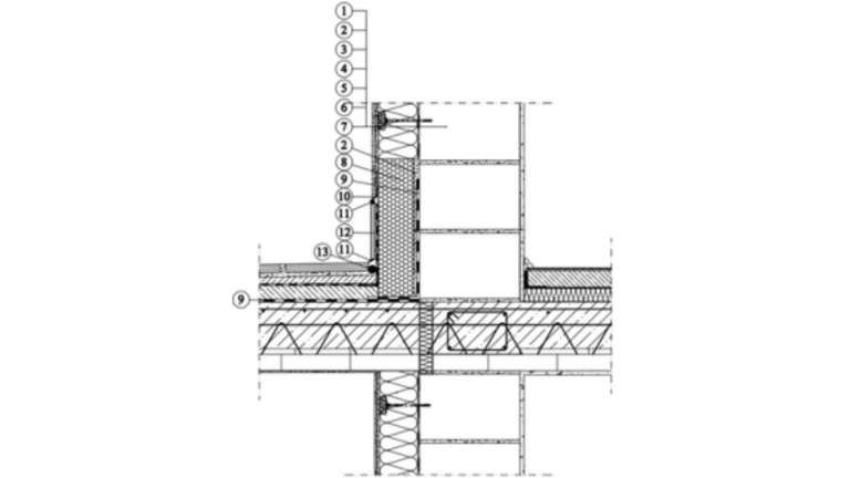 ETICS Weber therm - napojení zateplovacího systému na konstrukci balkonu