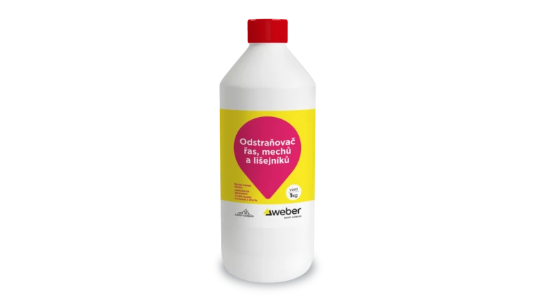 Odstraňovač řas, mechů a lišejníků