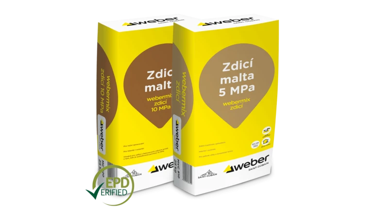 webermix zdicí 5 MPa/10 MPa
