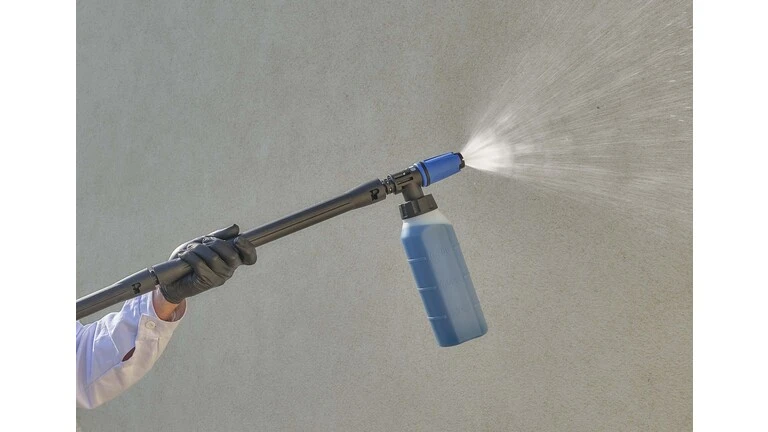 Nanášení FČP vysokotlakým čističem 