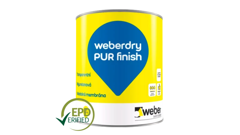 weberdry PUR finish