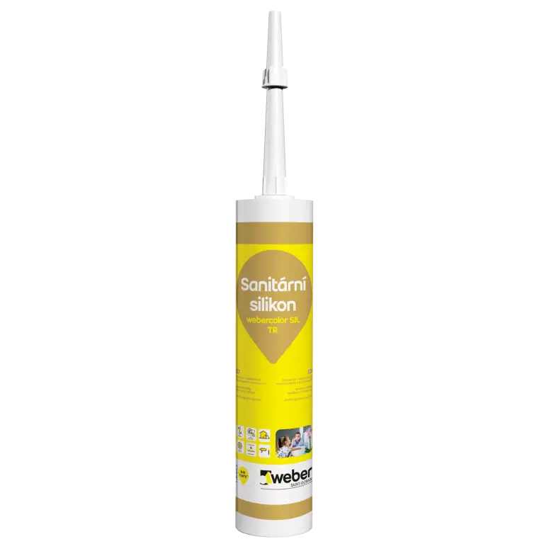 webercolor SIL - jednosložkový, sanitární, elastický tmel, odolný proti plísním webercolor SIL - jednosložkový, sanitární, elastický tmel, odolný proti plísním