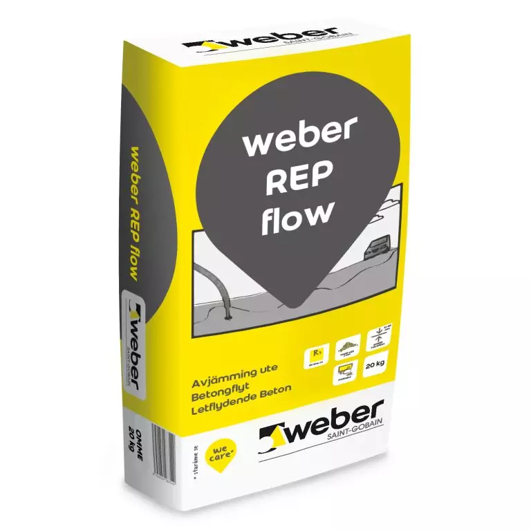 weberrep flow - tekutý venkovní beton weberrep flow - tekutý venkovní beton