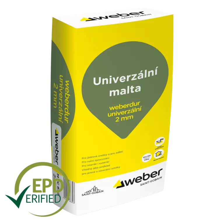 weberdur univerzální 2mm weberdur univerzální 2mm