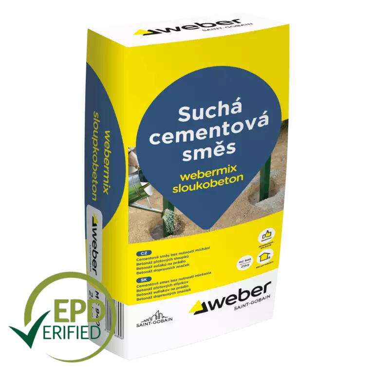 webermix sloupkobeton