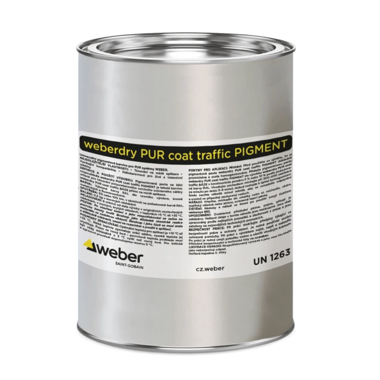 weberdry PUR coat traffic PIGMENT